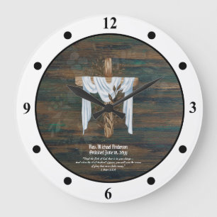 Newly Ordained Priest Pastor Deacon Minister Large Clock