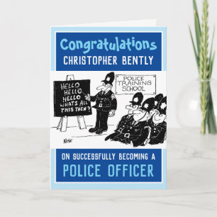 Newly Qualified Policeman Card