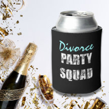 Newly Single Happy divorce party squad
