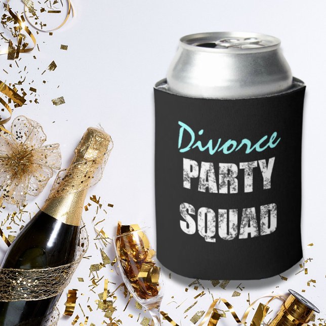 Newly Single Happy divorce party squad Can Cooler (Newly Single Happy divorce party squad Can Cooler)