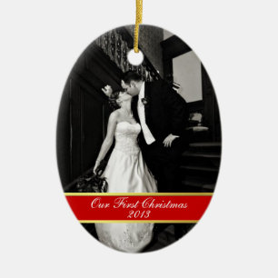 Newly Wed First Christmas Ornament