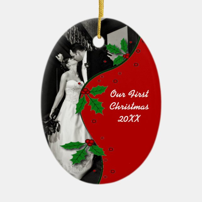 Newly Wed ornament (Front)