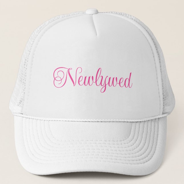 Newlywed Bride Trucker Hat (Front)