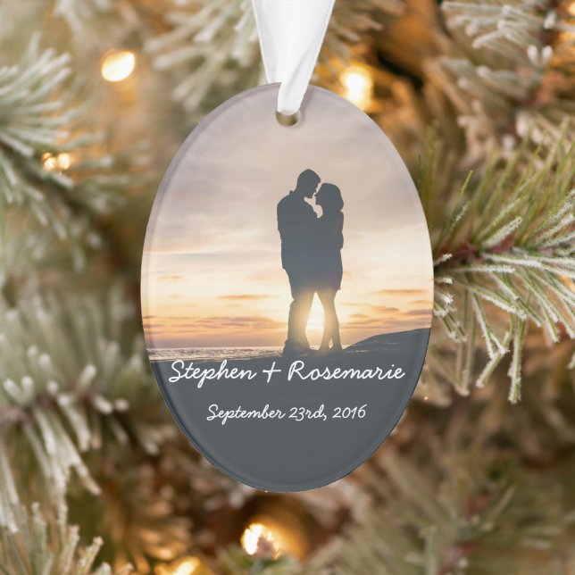 Newlywed Christmas Ornament (Tree)