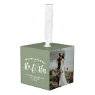 Newlywed first Christmas Mr. Mrs. 3 photo