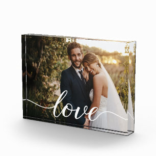 Newlywed Love Keepsake Wedding Photo Custom