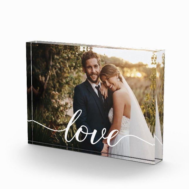 Newlywed Love Keepsake Wedding Photo Custom (Right)