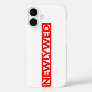 Newlywed Stamp iPhone 16 Case