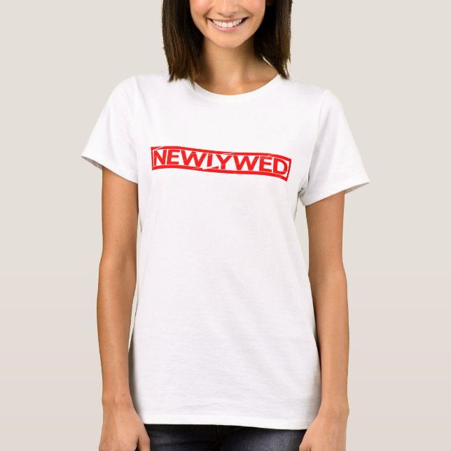 Newlywed Stamp T-Shirt (Front)