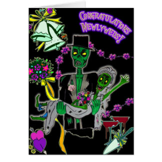 newlywed zombies card