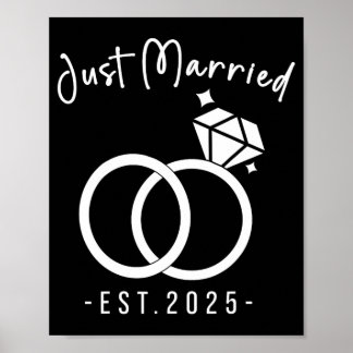 Newlyweds 2025 Bride And Groom Wedding Planners Ju Poster