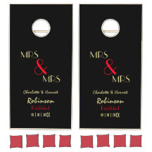 Newlyweds Mrs and Mrs Personalised Wedding Gift