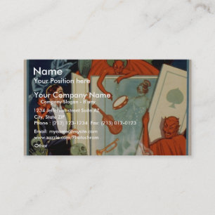 NewMann, 'Spirit Mysteries' Vintage Theatre Business Card