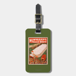 Newmann's Famous Magic Road Tent Show Poster Luggage Tag