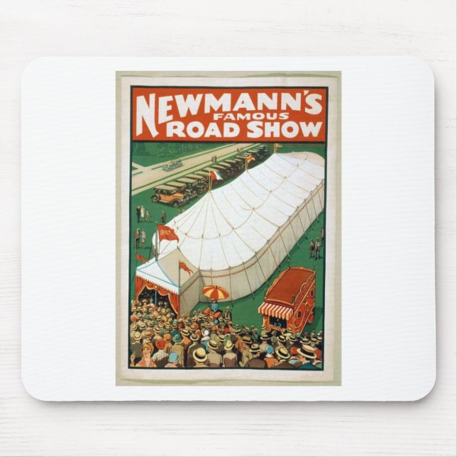 Newmanns Famous Road Show Mouse Mat (Front)