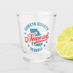 Newnan, Georgia Shot Glass