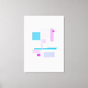 'Newport' - Abstract Art Canvas Print