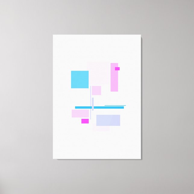 'Newport' - Abstract Art Canvas Print (Front)