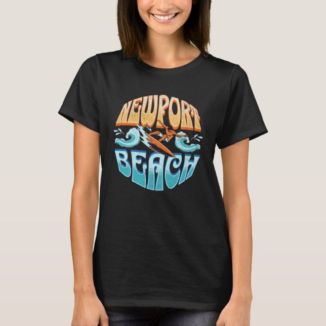Newport Beach  2 T-Shirt (Front)