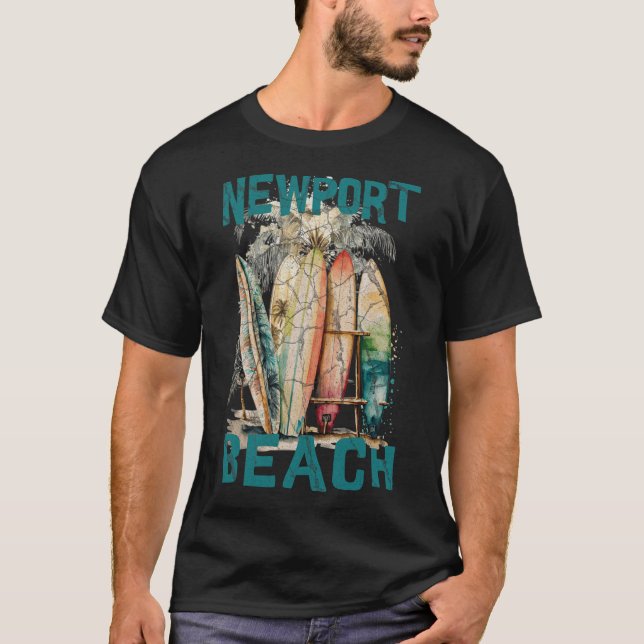 Newport Beach _2  T-Shirt (Front)