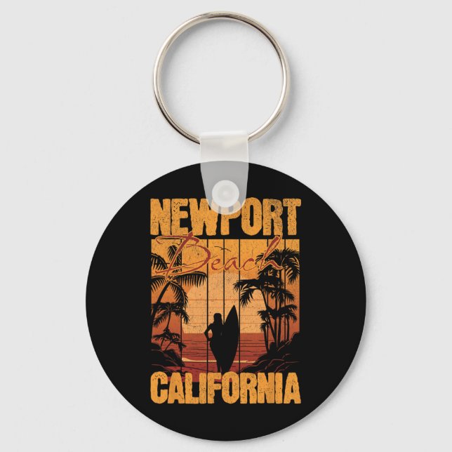 Newport Beach _8  Key Ring (Front)