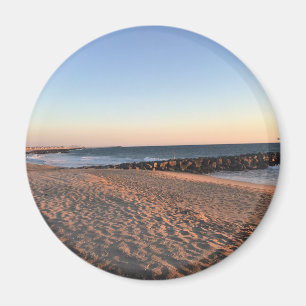Newport Beach at Sunset, California Magnet