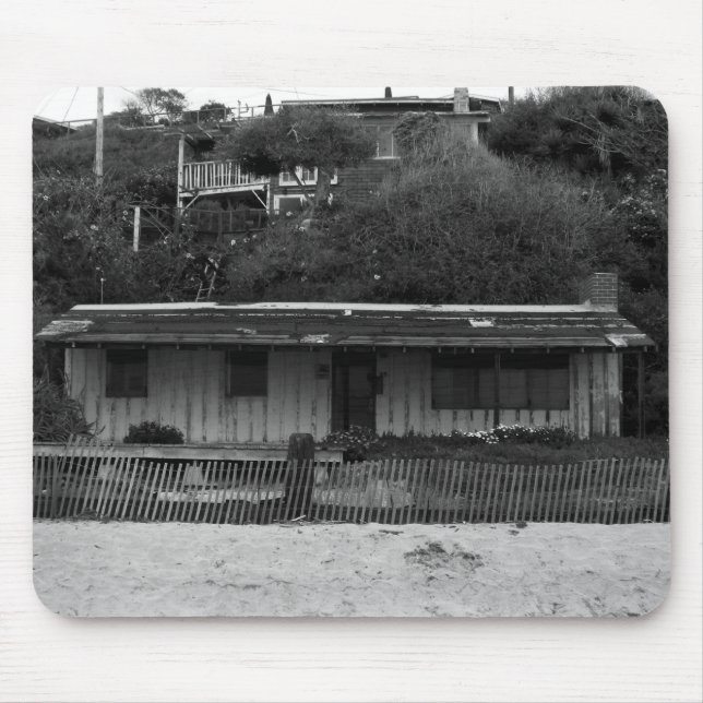 Newport Beach Bungalow Mouse Mat (Front)