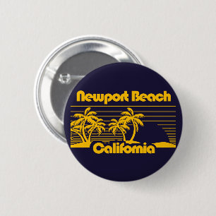 Newport Beach California 6 Cm Round Badge