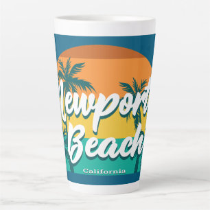 Newport Beach California Latte Mug