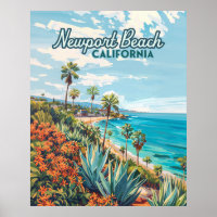 Newport Beach California Orange County Vintage