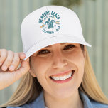 Newport Beach California Pacific Coast Trucker Hat<br><div class="desc">Design in honor of the beautiful California beach of Newport. Newport Beach is a tourist and residential city belonging to Orange County,  in the state of California.</div>