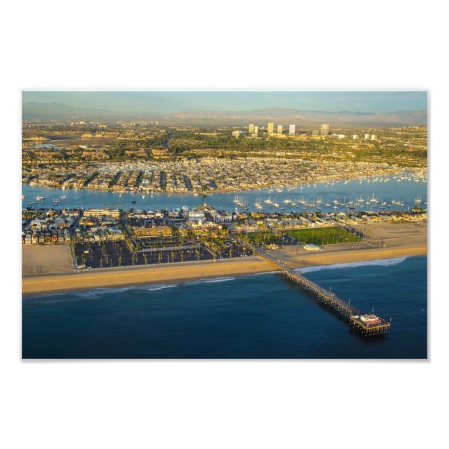 Newport Beach California Photo Print (Front)