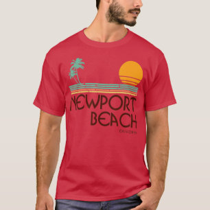 Newport Beach California Surf  Light  T-Shirt