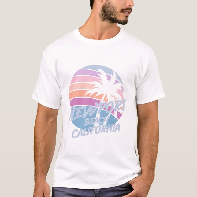 Newport Beach California T-Shirt (Front)