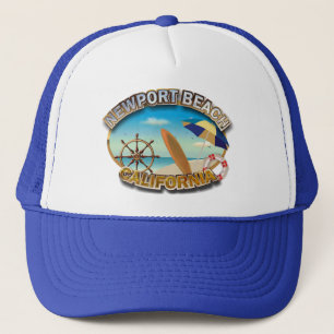 Newport Beach, California Trucker Hat