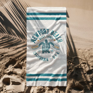 Newport Beach California West Coast Towel