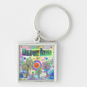 Newport Beach Deep Dream Keychain