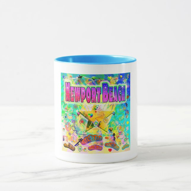 Newport Beach Epoch Hour Mug (Center)