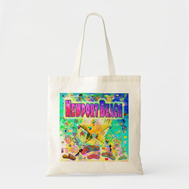Newport Beach Epoch Hour Tote Bag (Front)