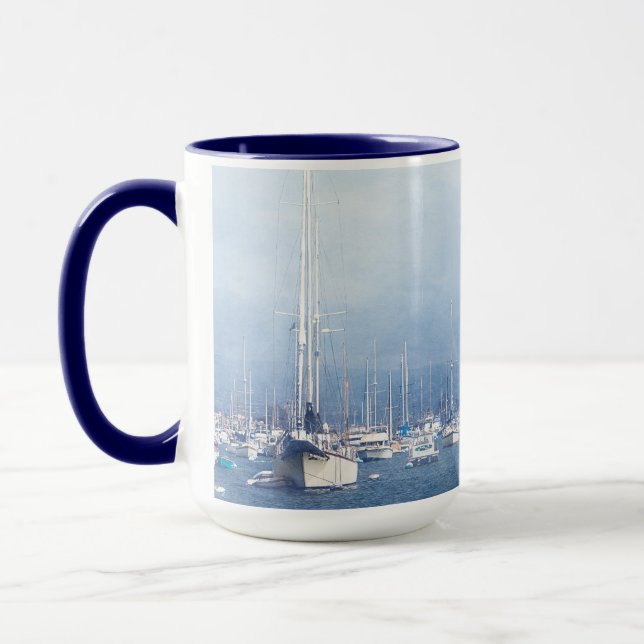 Newport Beach Harbour Mug (Left)