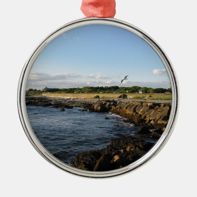 Newport Beach Metal Tree Decoration (Front)