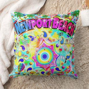 Newport Beach Mystic Dance  Cushion