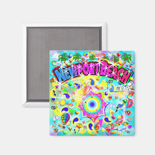 Newport Beach Mystic Dance  Magnet