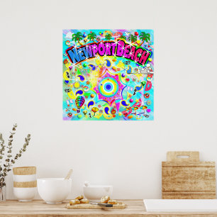 Newport Beach Mystic Dance Poster