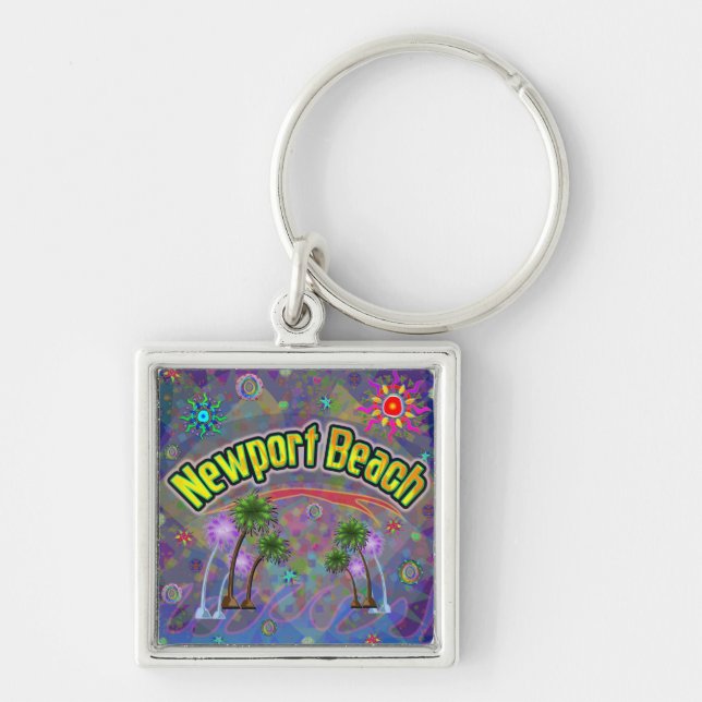 Newport Beach Noble Voyage Keychain (Front)