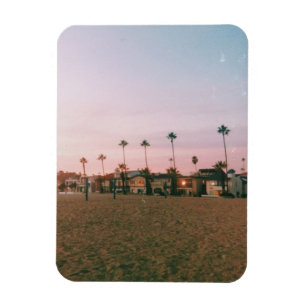 Newport Beach Pastel Sunset Magnet