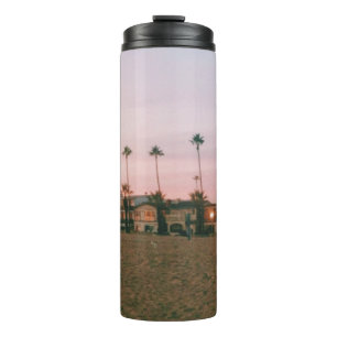 Newport Beach Pastel Sunset Thermal Tumbler