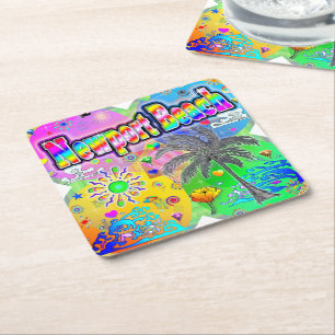 Newport Beach Quadro Seasons Coaster