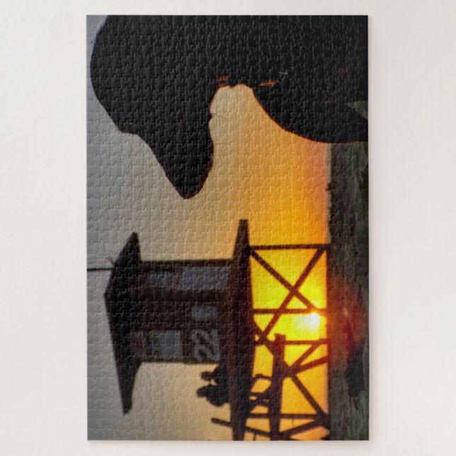 Newport Beach Sunset Jigsaw Puzzle (Vertical)