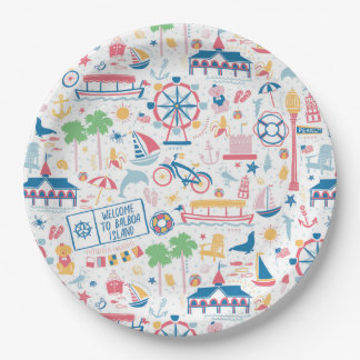 Newport Harbour Paper Plates
